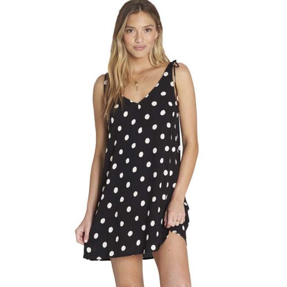 Billabong - 'High Tied' Dress - Polka Dots - Picture 1 of 4